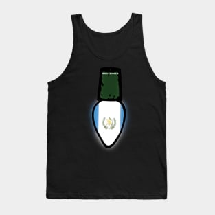 Guatemala Flag Christmas Light Tank Top